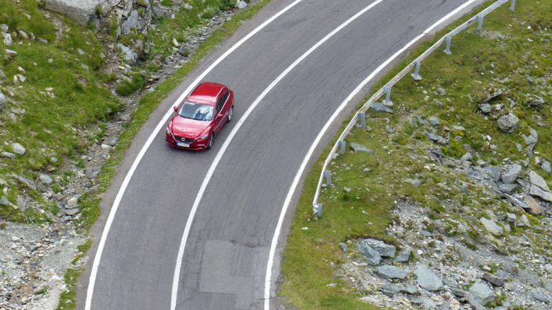 Illustration for article titled How I Conquered The Greatest Road In The World In Mazda's Diesel Manual Wagon